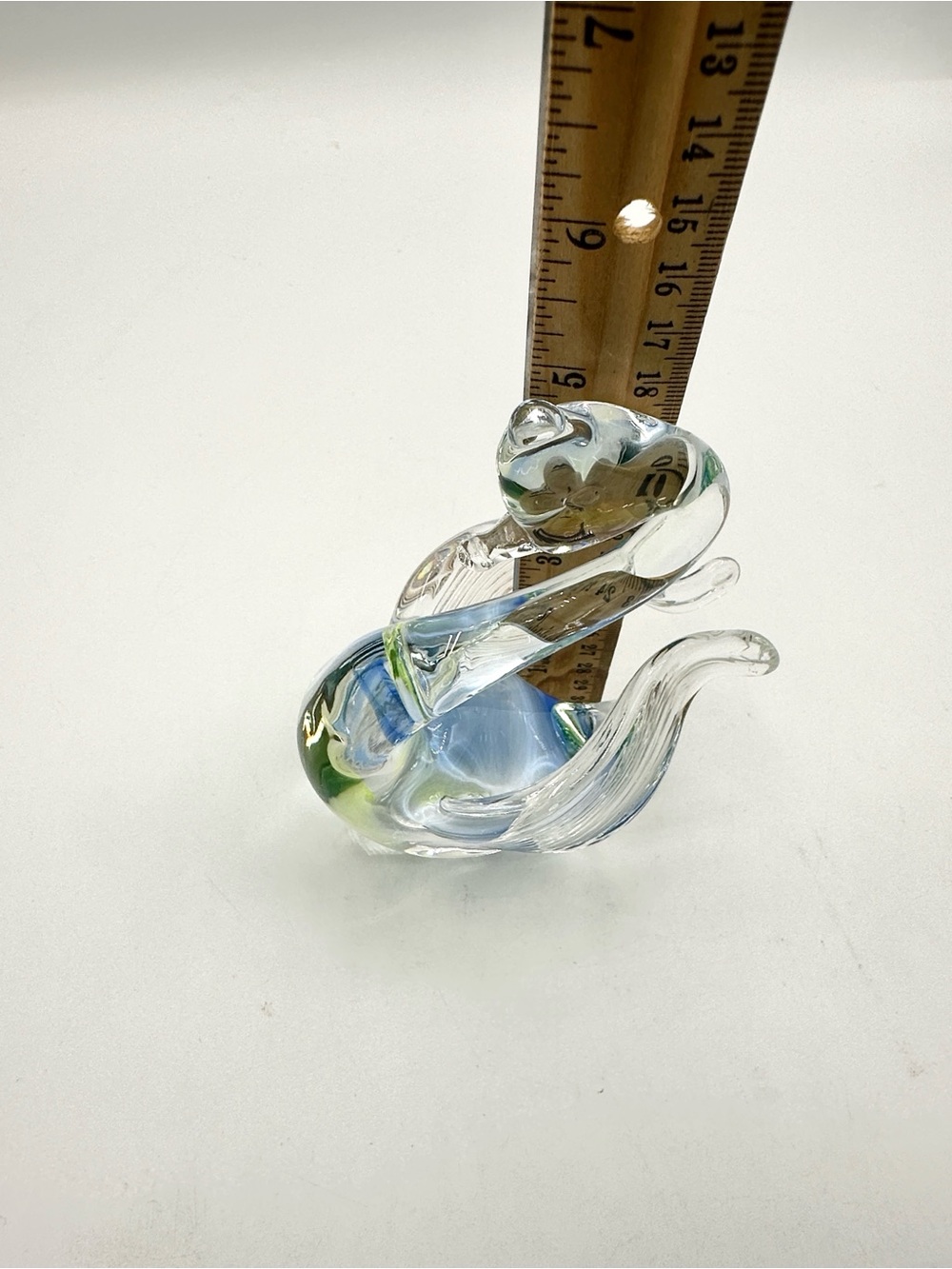 Murano Glass Swan by V. Mason & Co. Venice, Italy. 1960s. Blues & Greens - Picture 6 of 13
